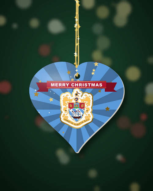 Torquay Athletic RFC Christmas Heart Starburst