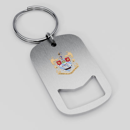 Torquay Athletic RFC Metal Beer Opener Keyring