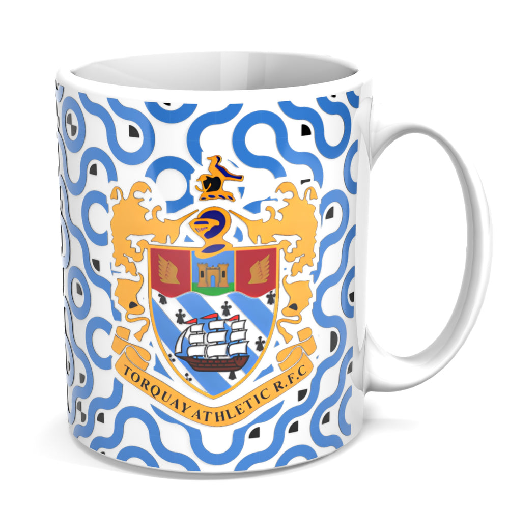 Torquay Athletic RFC Pattern Mug