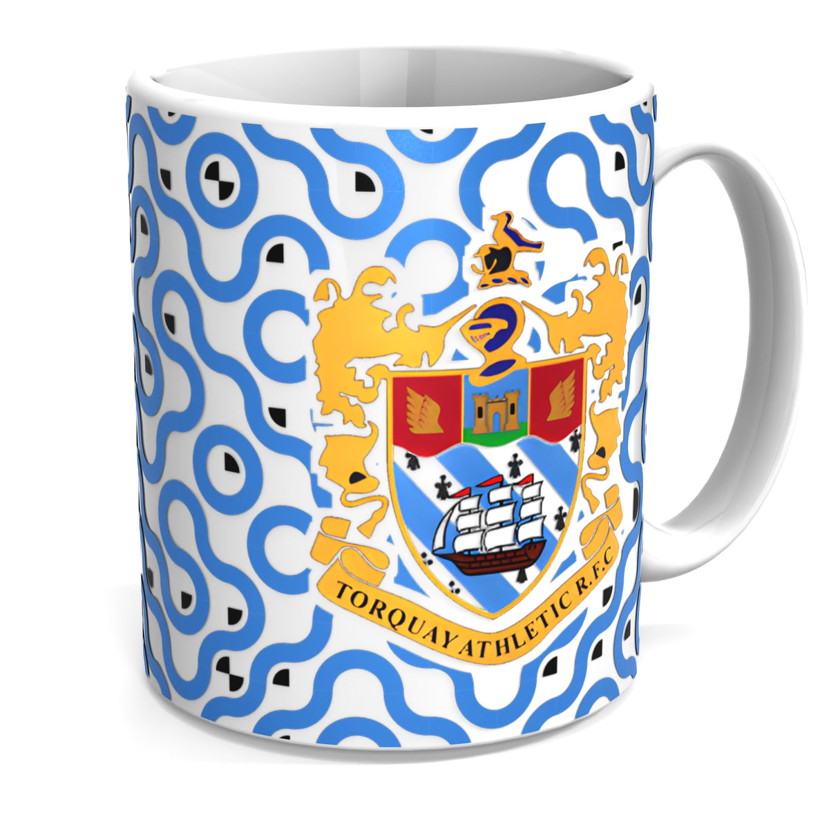 Torquay Athletic RFC Pattern Mug