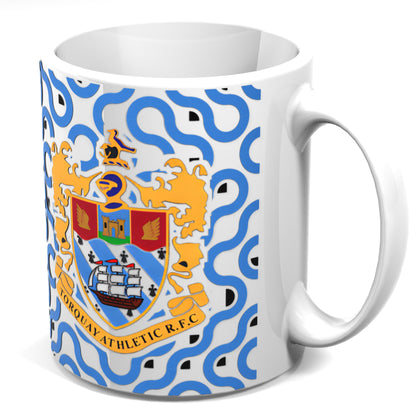 Torquay Athletic RFC Pattern Mug