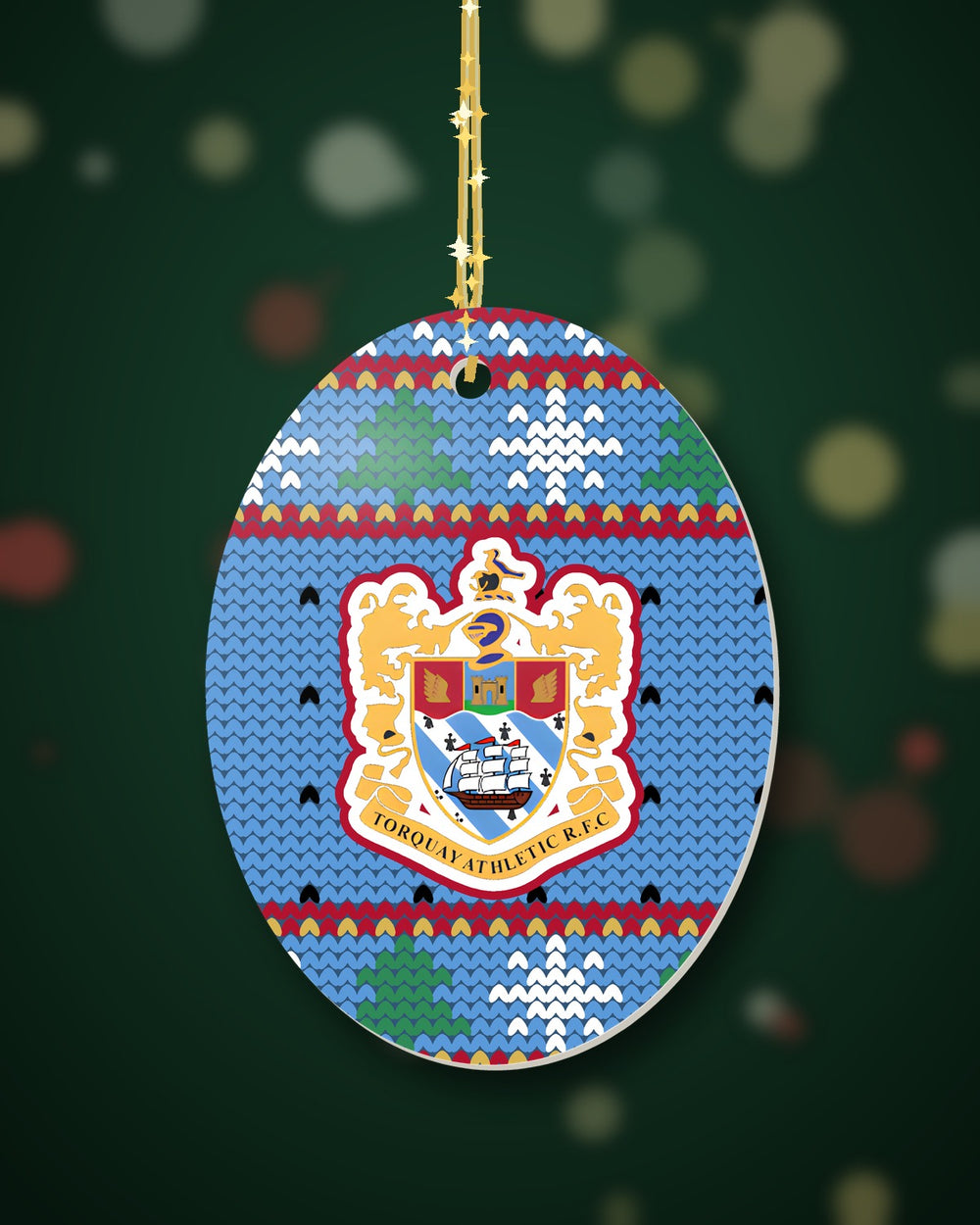 Torquay Athletic RFC Christmas Oval Jumper