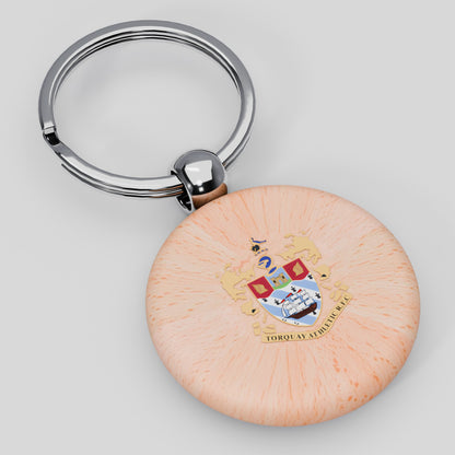 Torquay Athletic RFC Wooden Keyring