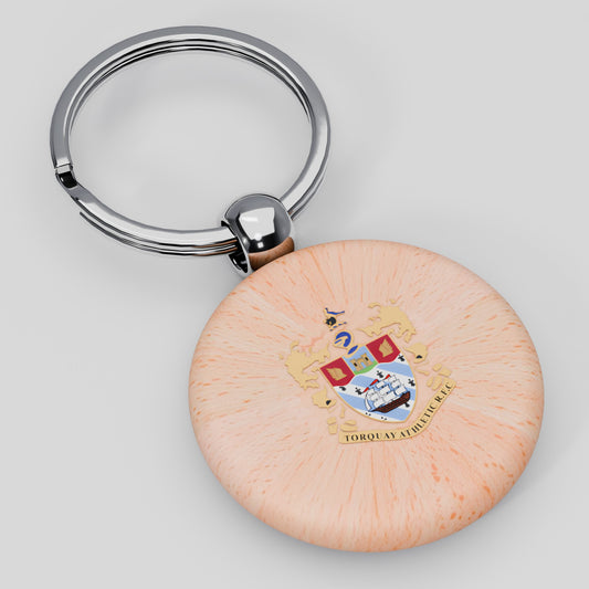 Torquay Athletic RFC Wooden Keyring
