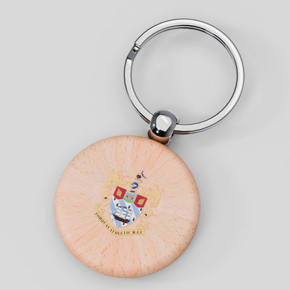 Torquay Athletic RFC Wooden Keyring