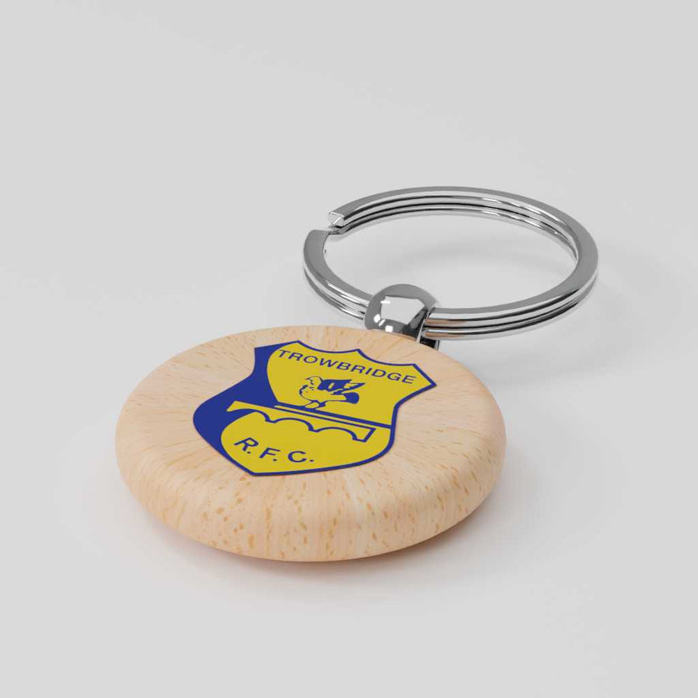 Trowbridge RFC Wooden Keyring