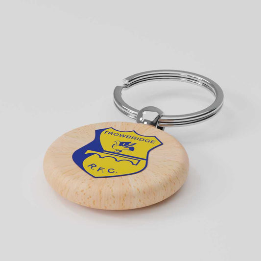 Trowbridge RFC Wooden Keyring