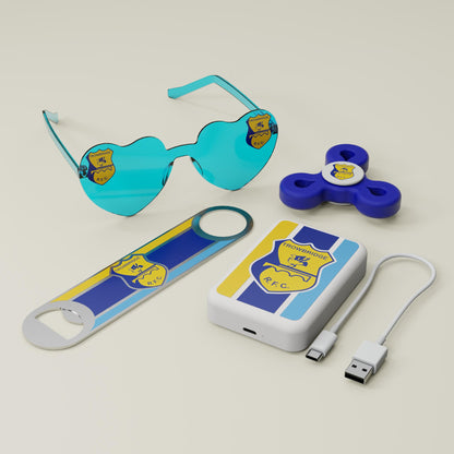 Trowbridge RFC Heart Party Glasses