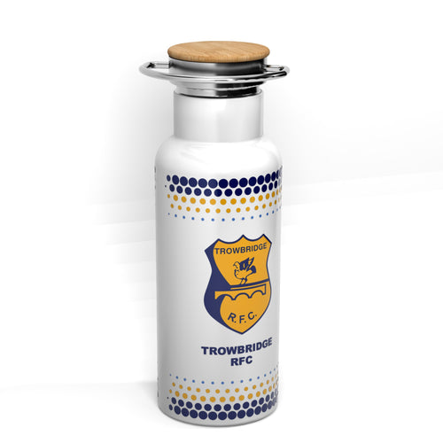 Trowbridge RFC 500ml Metal Flask