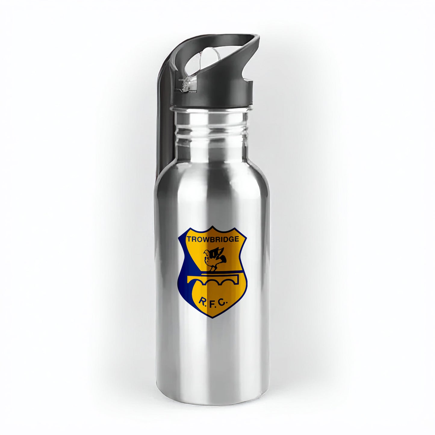 Trowbridge RFC 500ml Metal Straw Bottle
