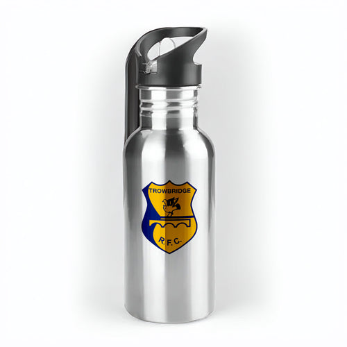 Trowbridge RFC 500ml Metal Straw Bottle