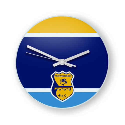 Trowbridge RFC Glass Clock