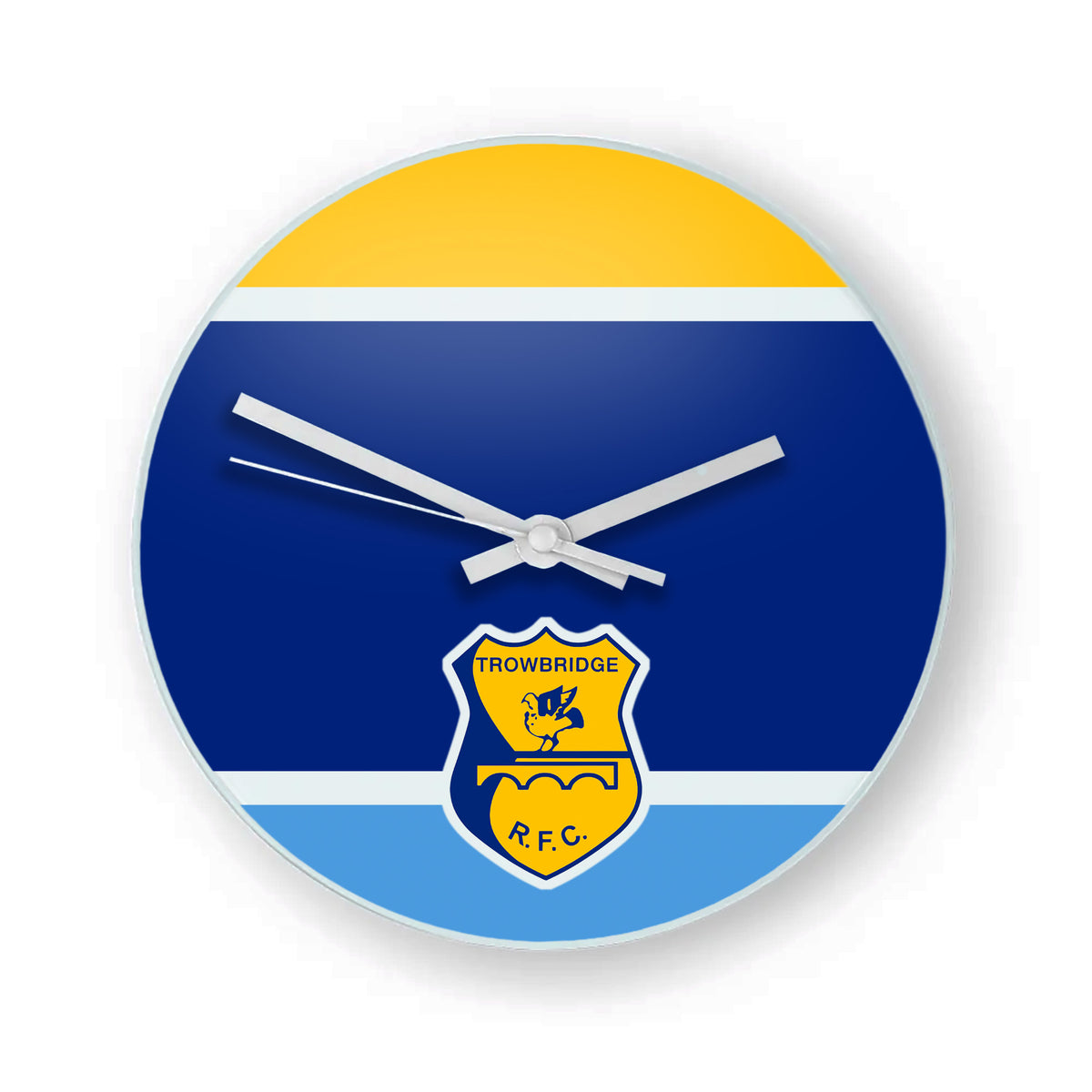 Trowbridge RFC Glass Clock