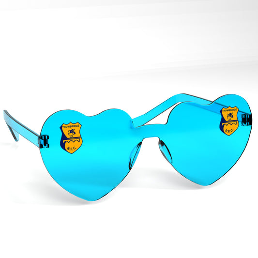 Trowbridge RFC Heart Party Glasses