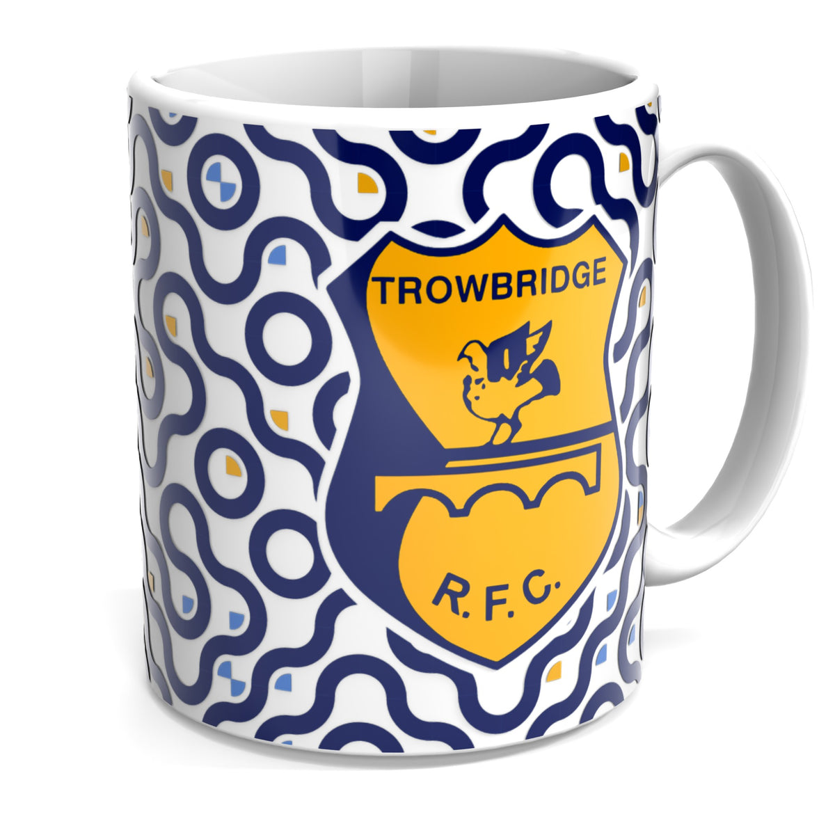 Trowbridge RFC Pattern Mug