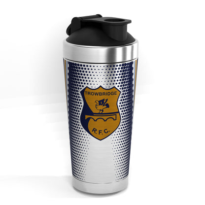 Trowbridge RFC 500ml Protein Shaker - crest front