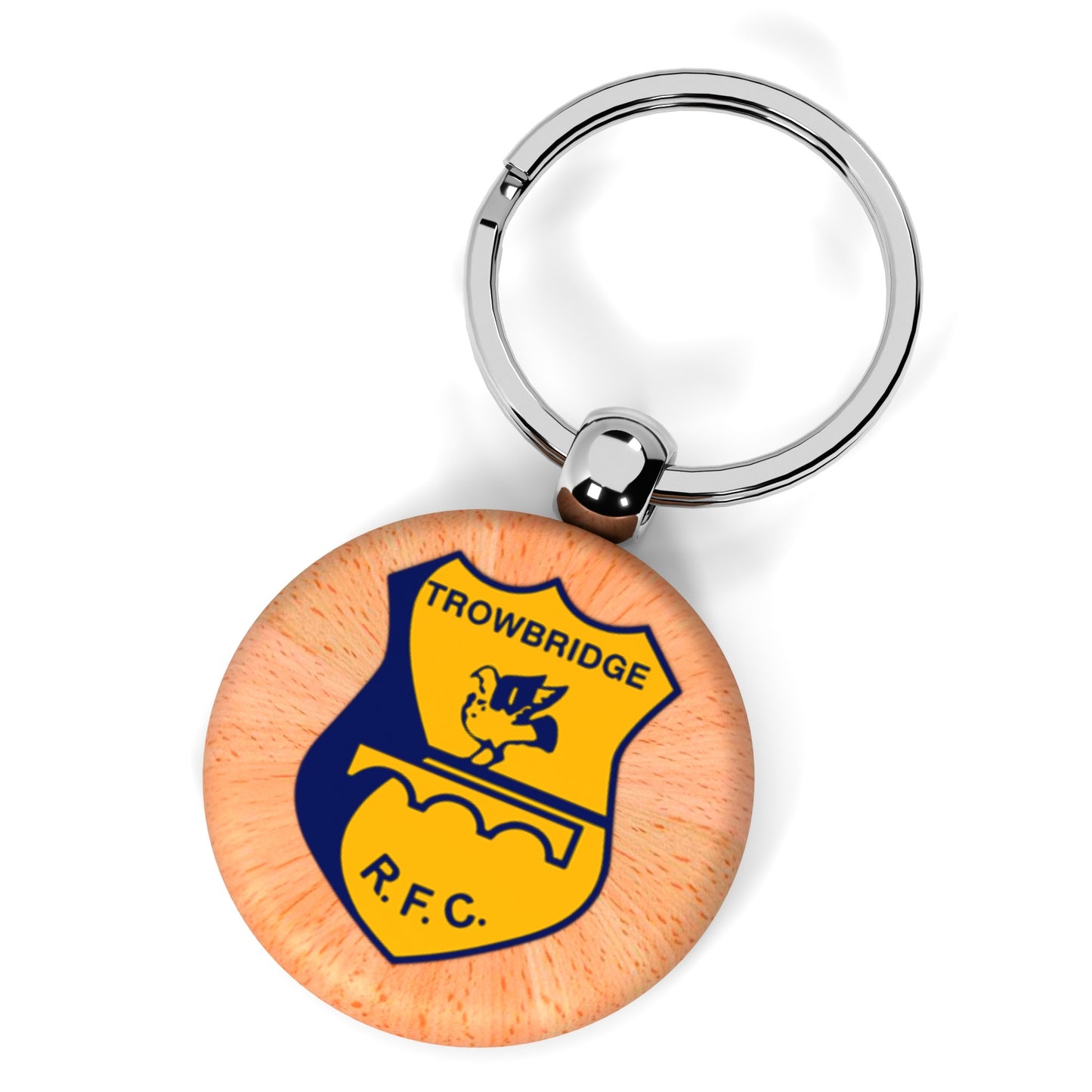 Trowbridge RFC Wooden Keyring