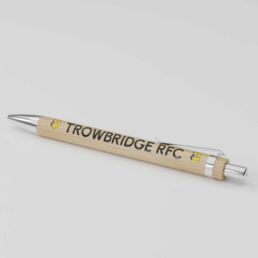 Trowbridge RFC Bamboo Pen