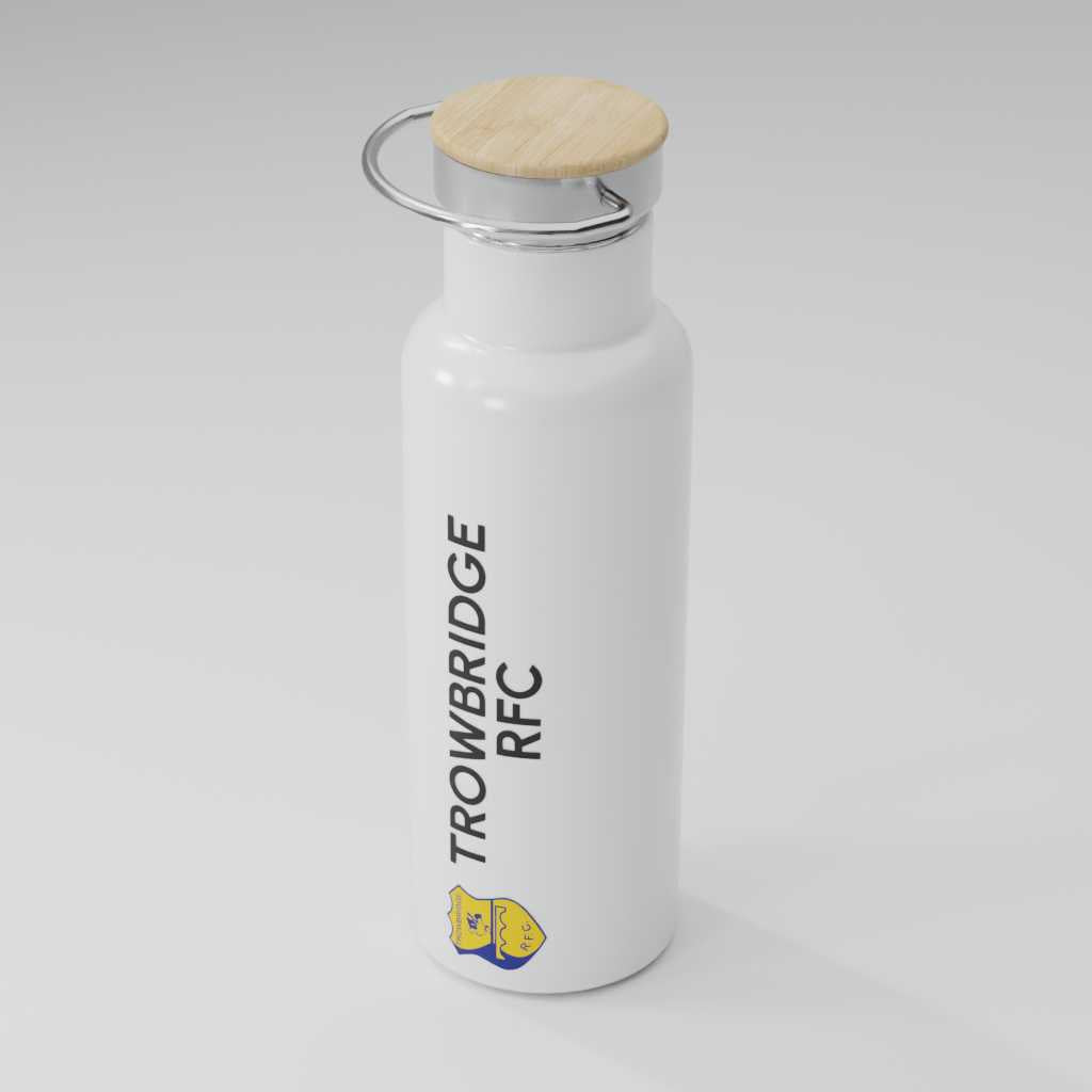 Trowbridge RFC 500ml Metal Flask