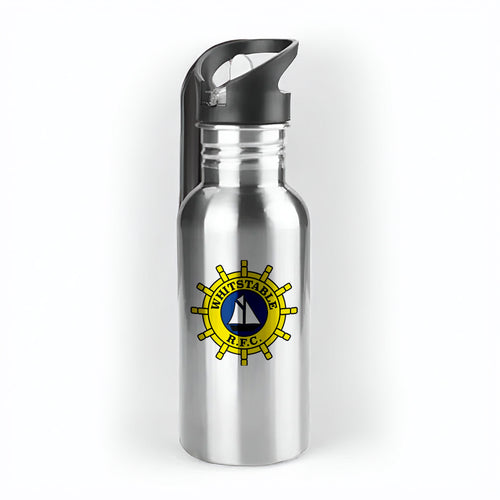 Whitstable RFC 500ml Metal Straw Bottle