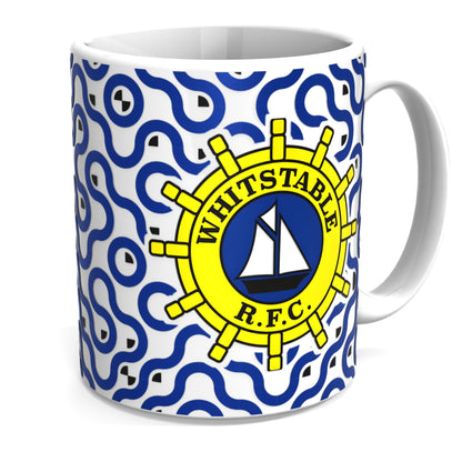 Whitstable RFC Pattern Mug