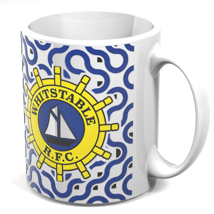 Whitstable RFC Pattern Mug