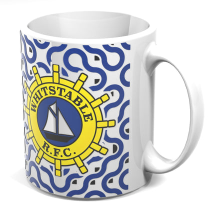 Whitstable RFC Mug - Pattern design
