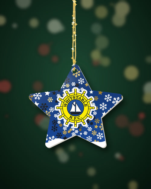 Whitstable RFC Christmas Star Snowfall