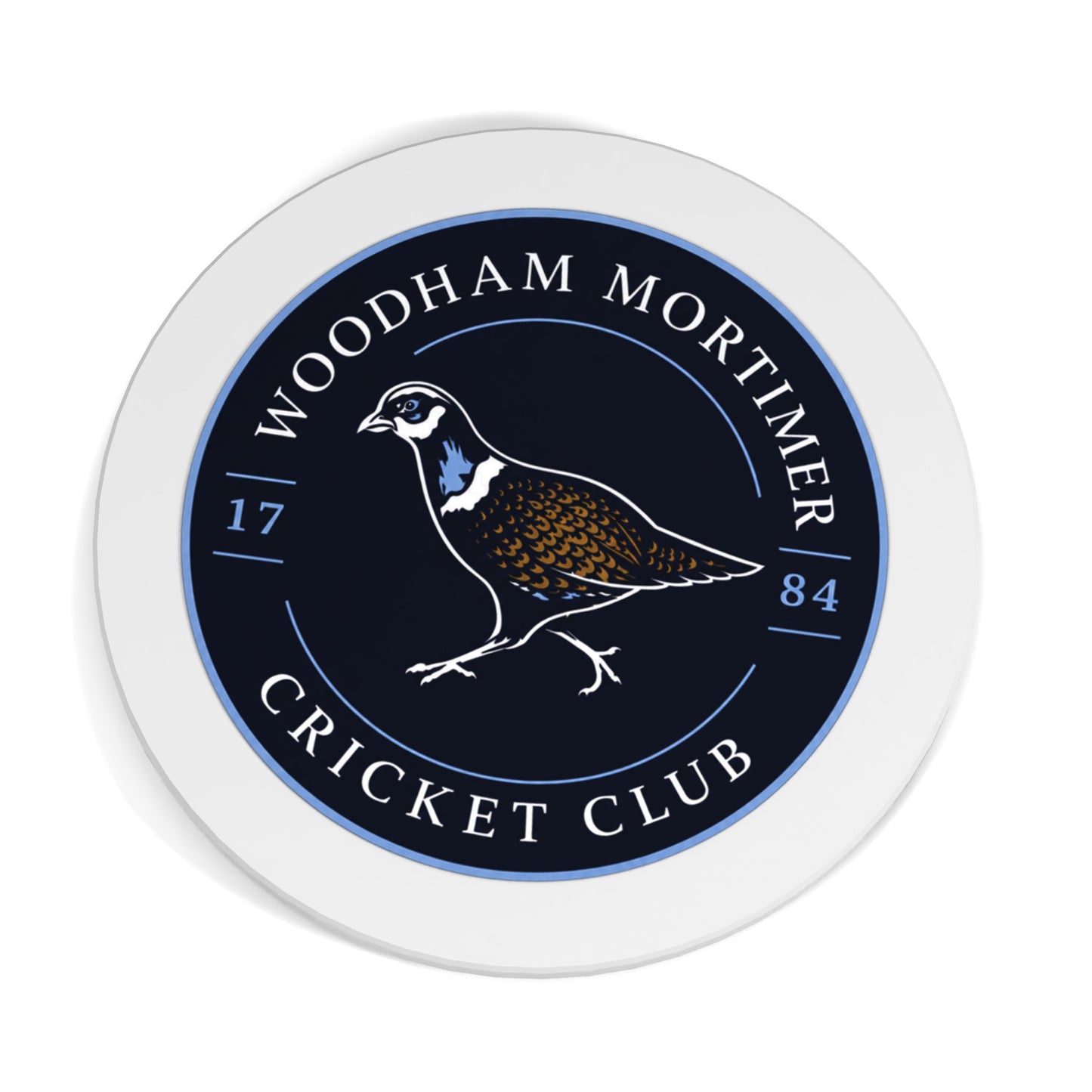 Woodham Mortimer CC Ceramic Coaster