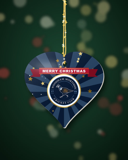 Woodham Mortimer CC Christmas Heart Starburst