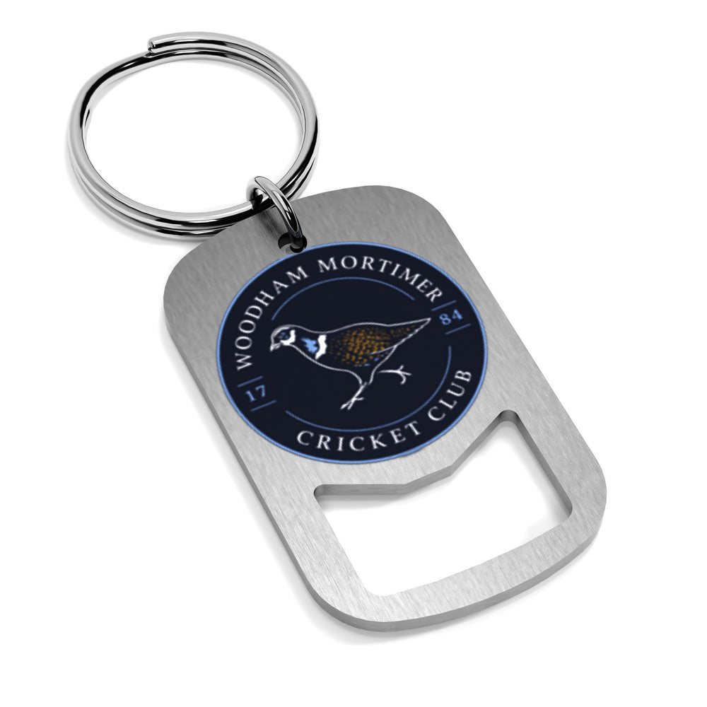 Woodham Mortimer CC Metal Beer Opener Keyring