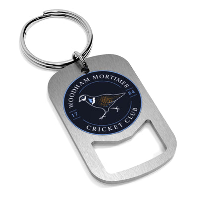 Woodham Mortimer CC Metal Beer Opener Keyring