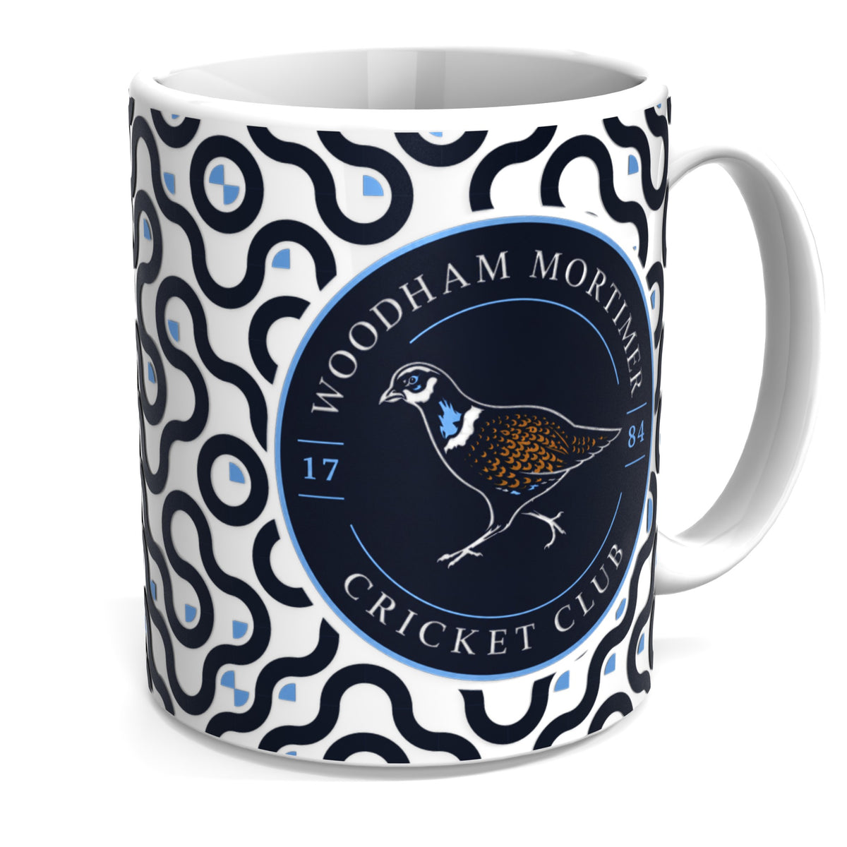 Woodham Mortimer CC Pattern Mug