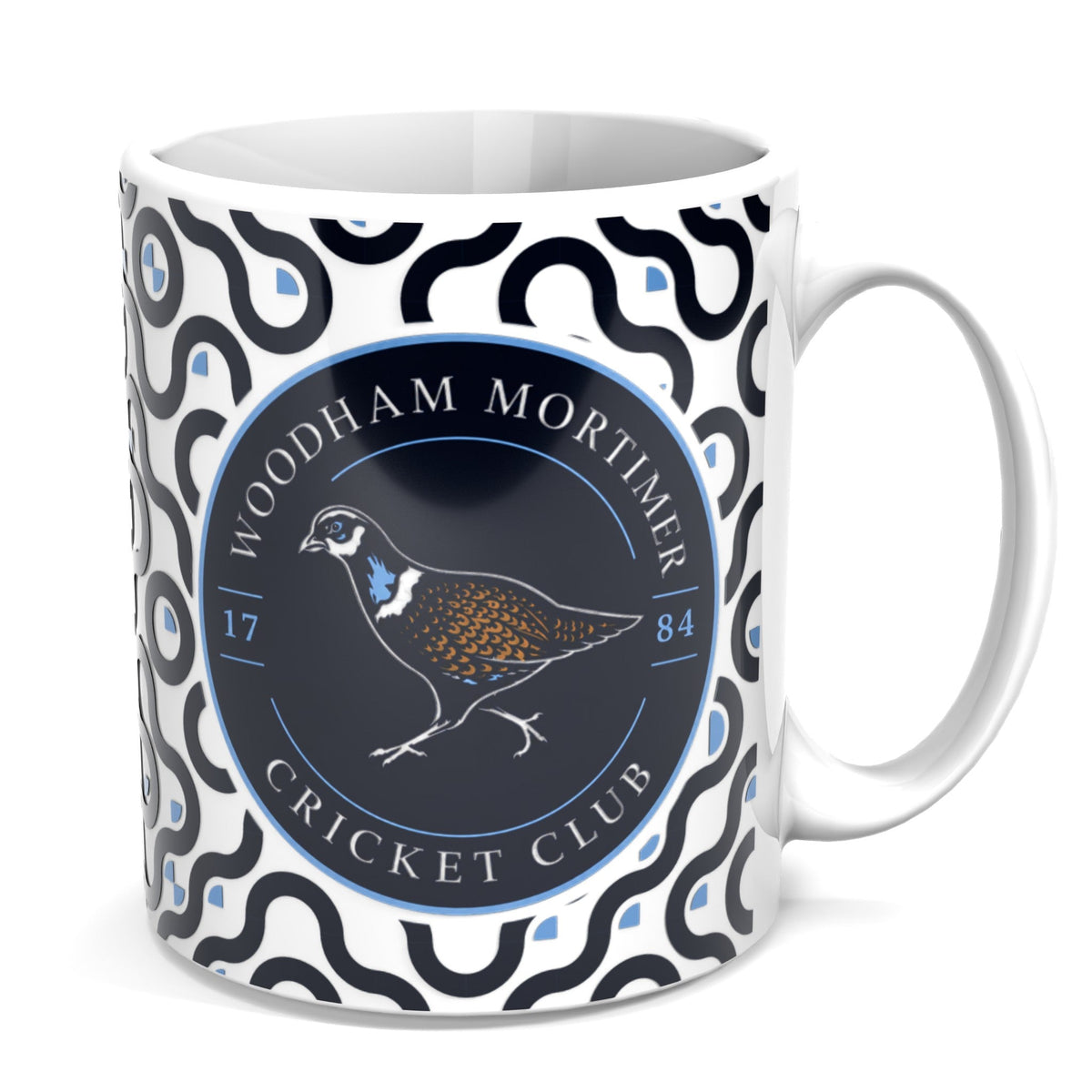 Woodham Mortimer CC Mug - Pattern design
