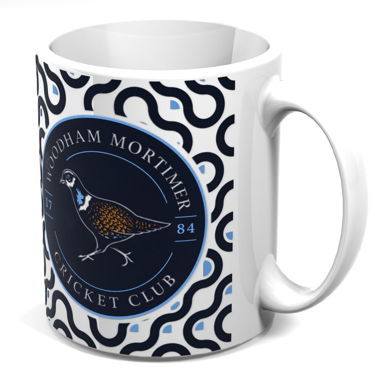 Woodham Mortimer CC Pattern Mug