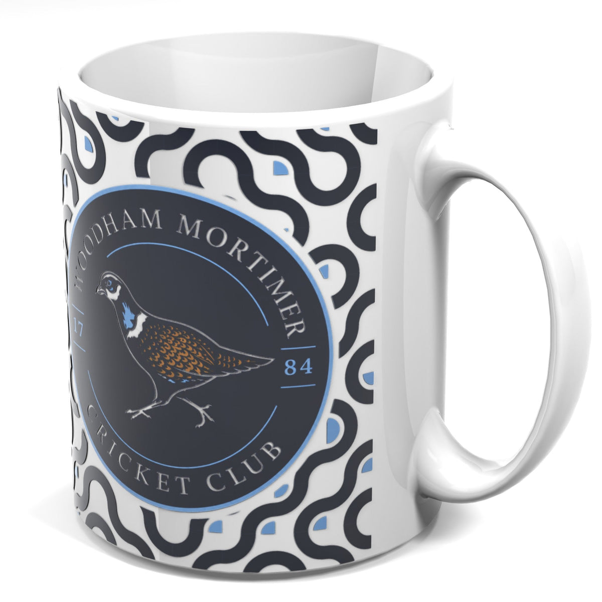 Woodham Mortimer CC Mug - Pattern design