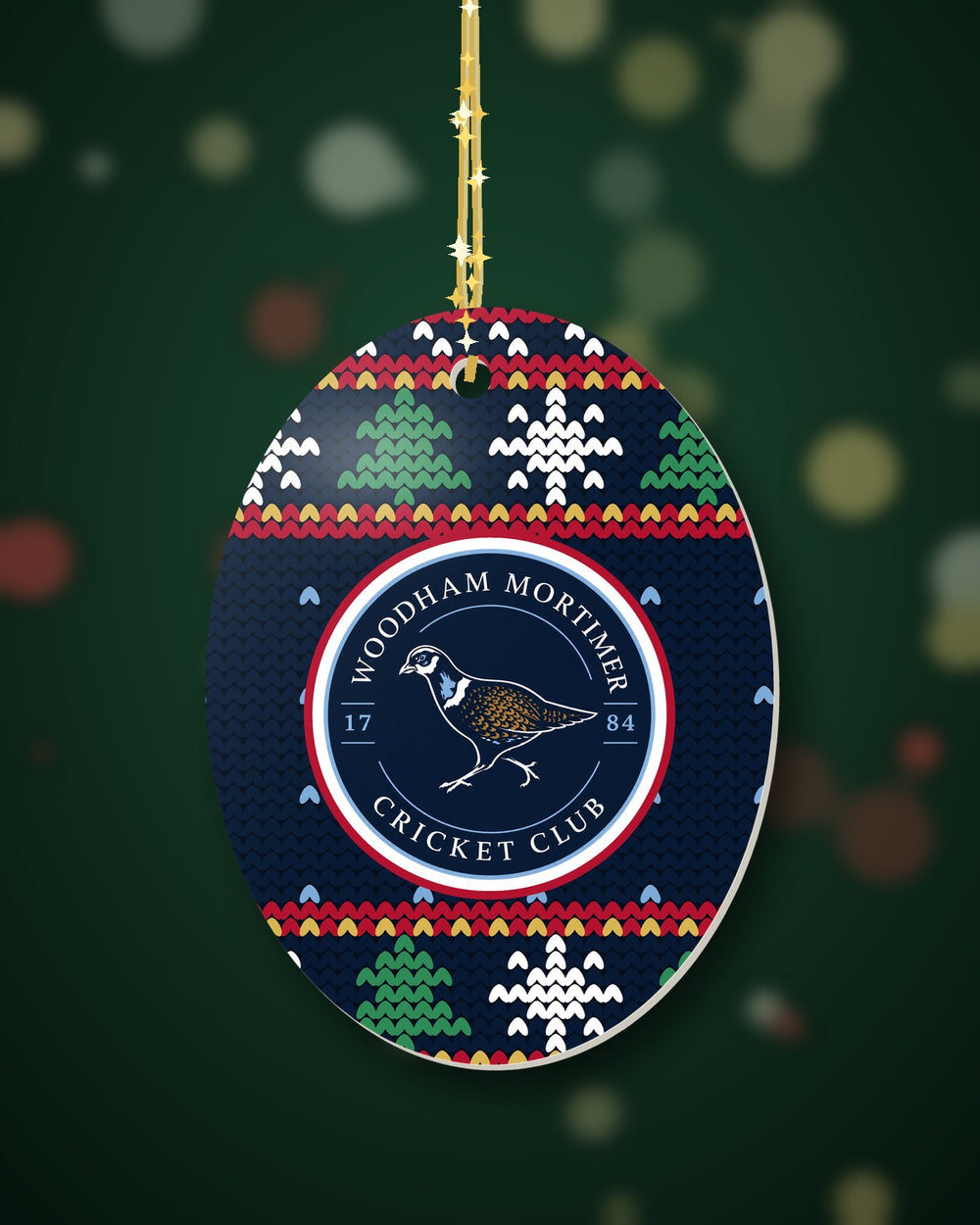 Woodham Mortimer CC Christmas Oval Jumper