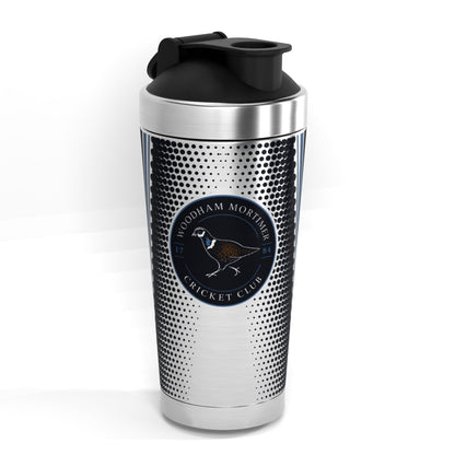 Woodham Mortimer CC 500ml Protein Shaker - crest front