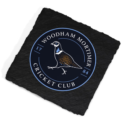 Woodham Mortimer CC Slate Coaster