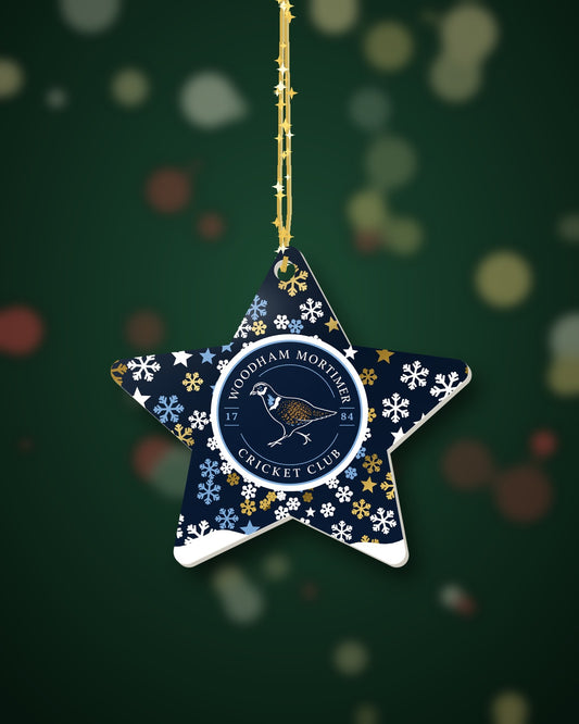 Woodham Mortimer CC Christmas Star Snowfall