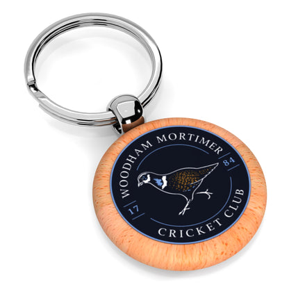 Woodham Mortimer CC Wooden Keyring