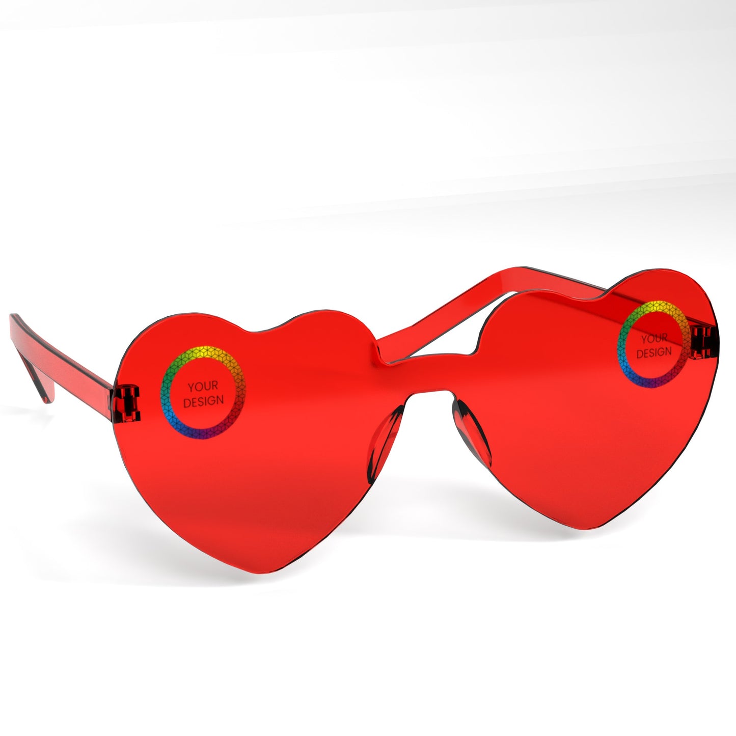 Custom Heart Party Glasses