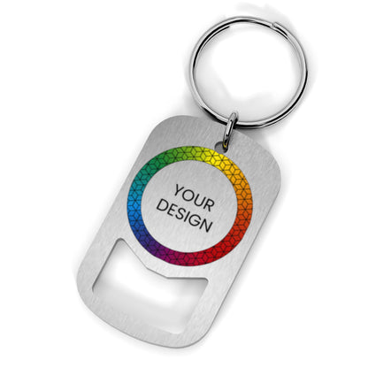 Custom Metal Beer Opener Keyring