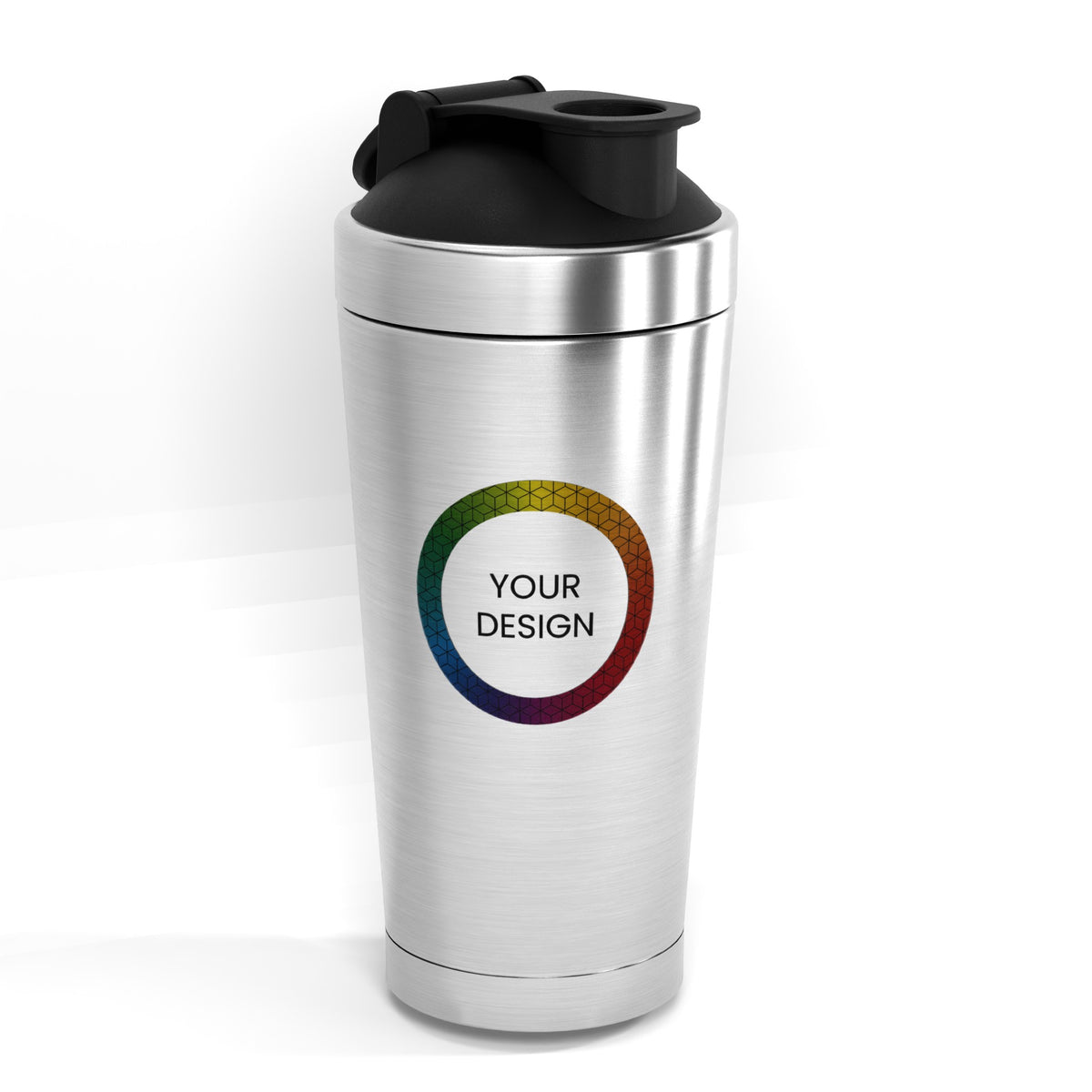 Custom 500ml Protein Shaker - front