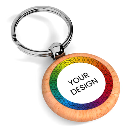 Custom Wooden Keyring