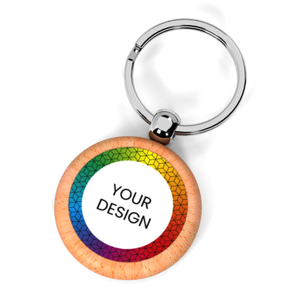 Custom Wooden Keyring