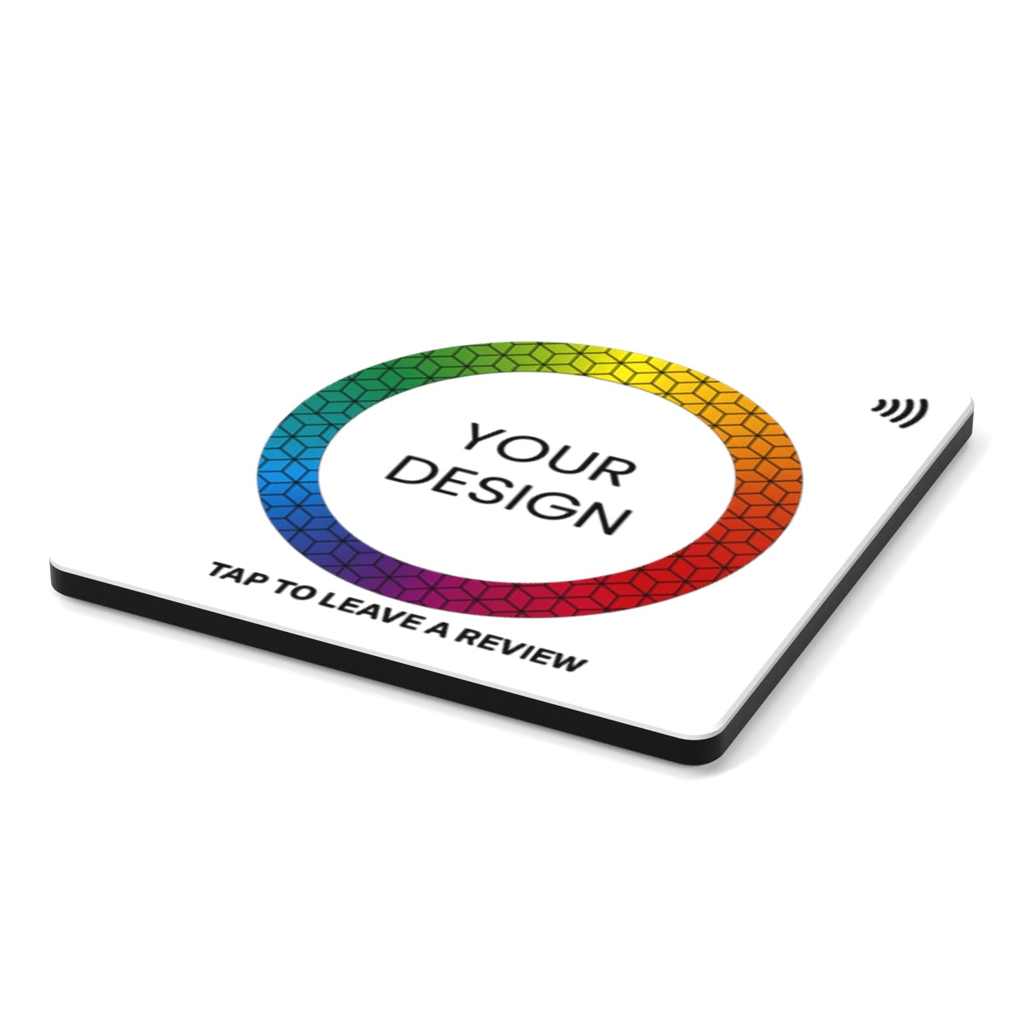 Custom Smart NFC Square Coaster
