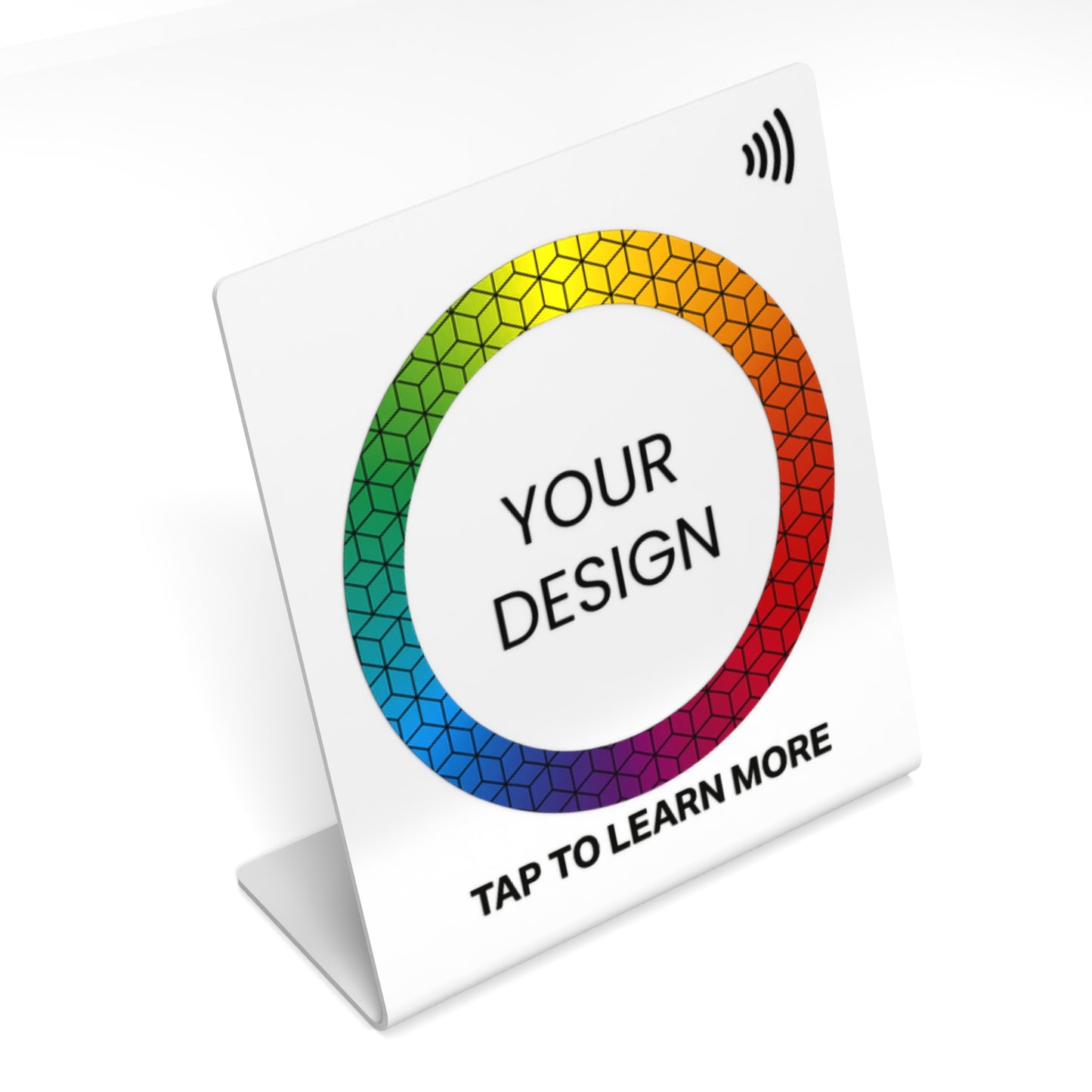 Custom NFC Desk Sign
