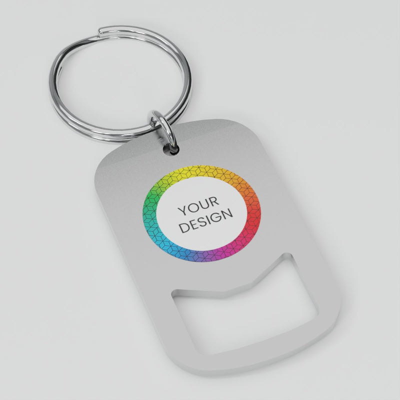 Custom Metal Beer Opener Keyring