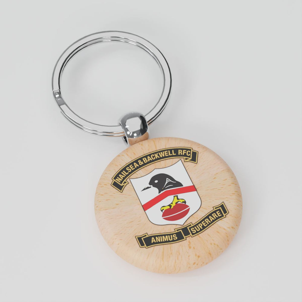 Nailsea & Backwell RFC Wooden Keyring